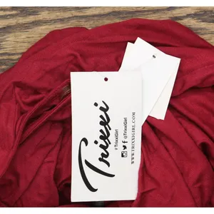 Trixxi Juniors Mock-Turtleneck A-Line Dress Red M thumbnail 3