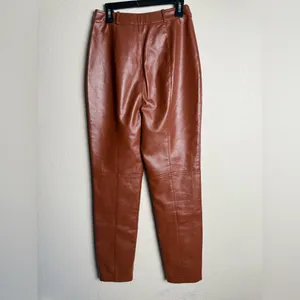 Revolve Lovers and Friends Women‎ Size XS Faux Leather High Rise Georgia Pants thumbnail 5