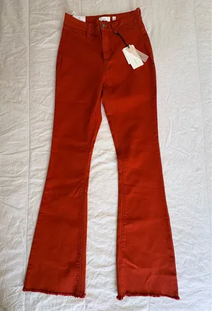 A Loves A orange jeans thumbnail 3