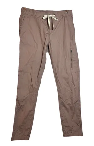 Vuori Ripstop Pants Dusty Rose Mauve Elastic Waist Drawcord‎ Utility Slim Women thumbnail 1