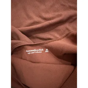 Abercrombie & Fitch Soft A&F‎ Collection Ribbed Mini Dress Brown XS thumbnail 3