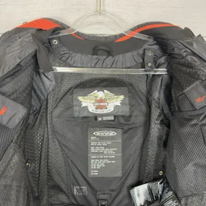 Harley-Davidson‎ Womens FXRG Padded Riding Jacket Black Medium 98366-05VW Biker thumbnail 8