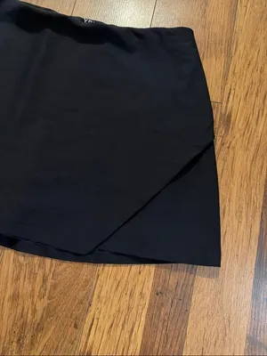 Abercrombie YPB Black Women's Athletic Skort Size L thumbnail 2