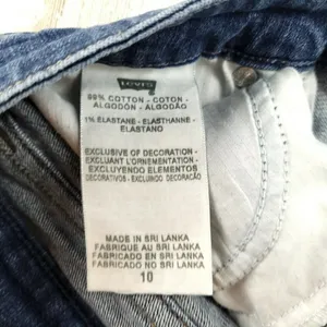 Levi’s Demi Curve Classic Rise Straight Leg Jeans Women’s Size 10 Blue thumbnail 6