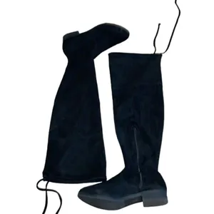 No Boundaries Black faux suede Over the Knee Boots Womens Size 7.5 Wide thumbnail 10