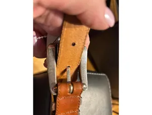1995 Brighton leather belt. Size M thumbnail 3