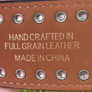 Ariat Women’s Handcrafted Brown Leather Belt Limited Edition Rhinestone Buckle thumbnail 12