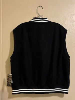 NWT Vans Piper wool blend Stadium Vest sz M thumbnail 2