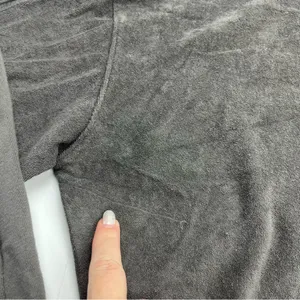 Varley Lyle Top Pavement Grey‎ Gray Womens Size Medium Sweatshirt *FLAWED thumbnail 7