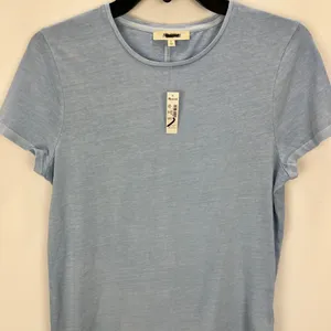 Madewell Essential Slim Tee Shirt Lightweight Cotton Light Blue Basics L NWT thumbnail 3