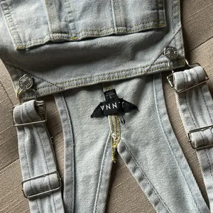 J.NNA‎ Denim Overall Mini Dress Size Small thumbnail 10