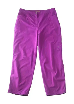 Peck & Peck Weekend Purple Joggers thumbnail 1