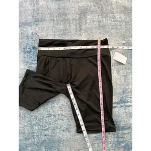 NWT! YMI Black Tight Athletic Shorts with Pocket Large thumbnail 5