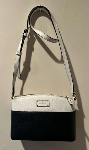 kate spade Two-Tone White & Black Crossbody Bag thumbnail 1