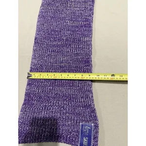 Love Your Melon Skol Vikings Purple And White Infinity Scarf 100%‎ Cotton thumbnail 4
