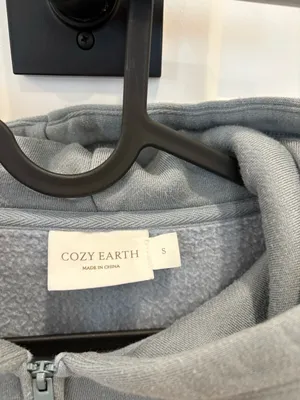 Cozy Earth hoodie Blue thumbnail 4