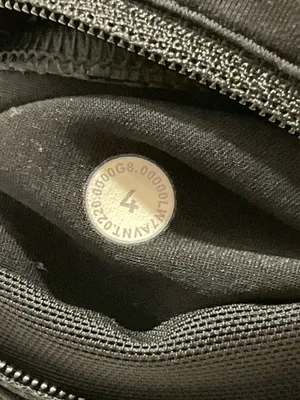 Lululemon Speed Up Short Long *4" Updated Fit Heather Lux Multi Gray Black Sz 4 thumbnail 9