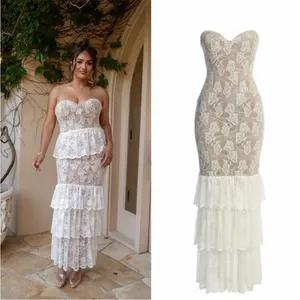 NWT JLUXLABEL White Lace Dress thumbnail 2