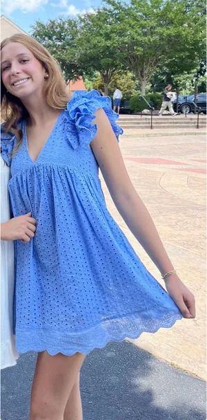 Hudson Gray Light blue dress thumbnail 1