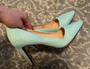 Bar III Turquoise Heels thumbnail 3