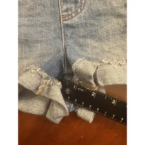 Madewell Adirondack Short Overalls in Dawkins Wash Blue Sz S thumbnail 9