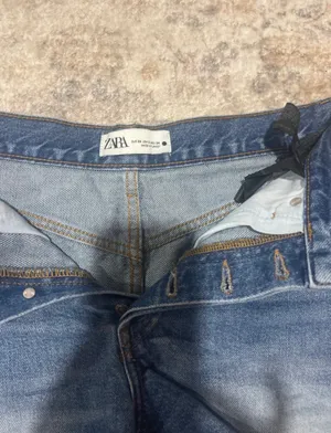 ZARA Jean Shorts High-Waisted thumbnail 3