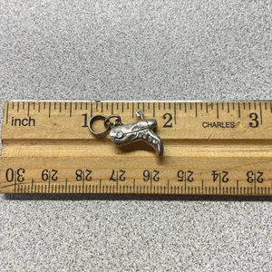Sterling Silver Western Cowboy Boot Charm Southwestern Jewelry Gift thumbnail 5