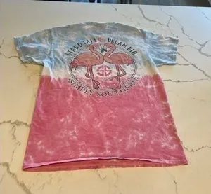 Woman, simply southern tie-dye shirt, medium‎ thumbnail 1