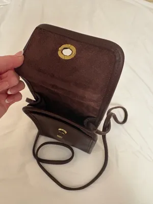 Vintage Coach Leather Bag Brown thumbnail 4