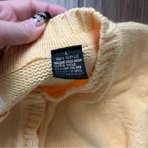 Orange vintage sweater size L Size L thumbnail 4