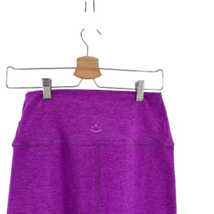 Beyond Yoga Spacedye At‎ Your Leisure Legging Crossover Waist Purple Size Large thumbnail 6