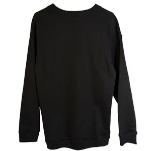 NWOT Oversized Sequin Heart Sweatshirt Pink Heart‎ Graphic Black Womens Medium thumbnail 3