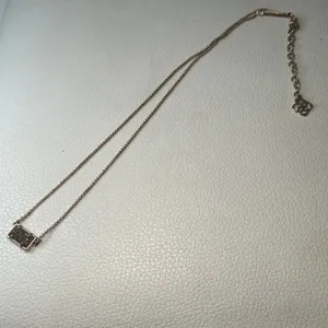 Kendra Scott Pattie Rose Gold Rectangle‎ Drusy Stone Pendant Necklace thumbnail 2