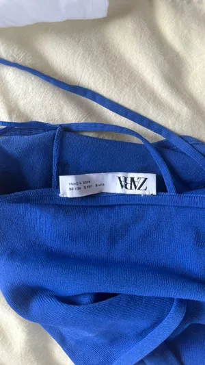 Blue ZARA Tank Top thumbnail 3