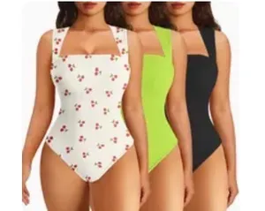 never worn 3 pack! OQQ tik tok body suit. thumbnail 2