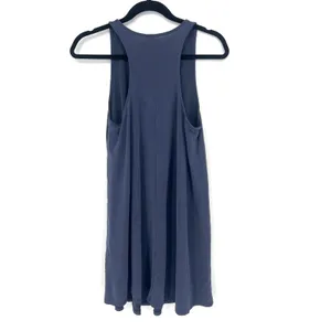 Abercrombie & Fitch Navy Racerback Mini‎ Skater Dress Medium Casual Minimalist thumbnail 2