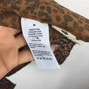 NWT Madewell Flutter-Sleeve Wrap Mini Dress in Painted Leopard Medium thumbnail 6