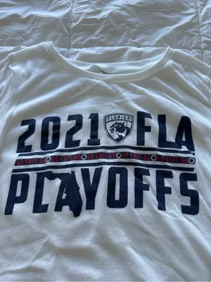 Alternative Women’s Florida Panthers 2021 FLA playoffs white cotton soft t-shirt thumbnail 6