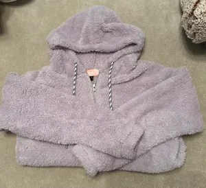 Vanilla Sky Cropped Zip Up Fleece thumbnail 2