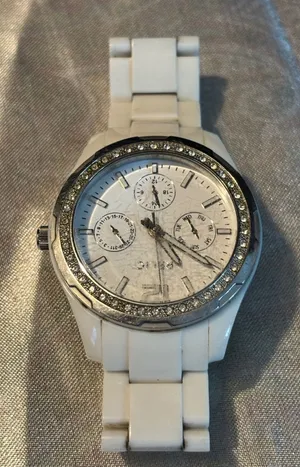 Relic by Fossil Womens White Crystal Bezel Multi Function Dial Watch ZR15551 thumbnail 1