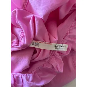 Daily Practice Anthropologie Pink Bubble Hem Mini Dress Racerback XS thumbnail 5
