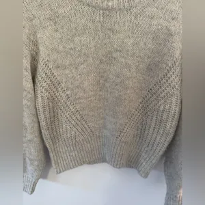 Madewell Wool Blend Crewneck Wedge Long Sleeve Sweater XS thumbnail 4