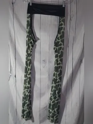 Rave Wear Animal Print Rodeo Rave Clubwear Festival Chaps thumbnail 2