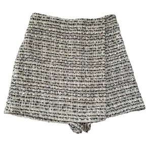 NWOT Zara plaid tweed skirt sz M thumbnail 7