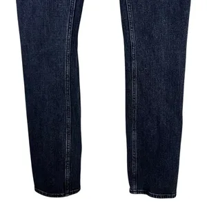 Abercrombie & Fitch 90s Slim Straight Criss Cross Jeans Asymmetrical Size 26 thumbnail 2