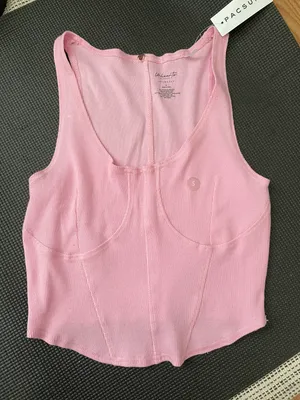 PacSun Pink Tank Top thumbnail 1