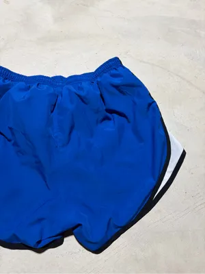 Nike Blue Athletic Running Shorts medium thumbnail 8
