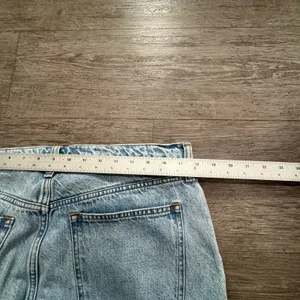 Abercrombie & Fitch Light Blue Wide Leg Jeans thumbnail 9