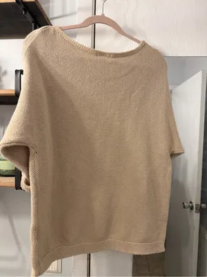 H&M Beige Lightweight Knit Sweater thumbnail 4