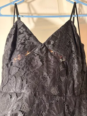 Black lace dress thumbnail 2